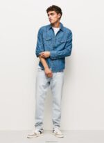 ⁦גברים 4N8XB1020 Pepe Jeans דֵנִים חולצת ג'ינס בכושר רגיל של קרסון⁩ – תמונה ⁦2⁩