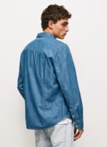 ⁦גברים 4N8XB1020 Pepe Jeans דֵנִים חולצת ג'ינס בכושר רגיל של קרסון⁩ – תמונה ⁦4⁩