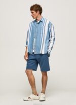 ⁦גברים 4N8XB1021 Pepe Jeans דֵנִים חולצת ג'ינס אוברסייז של דבון⁩ – תמונה ⁦3⁩