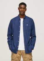 גברים 4N8XB1025 Pepe Jeans dulwich חולצת אוקספורד בכושר רגיל של fabio
