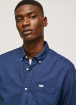 ⁦גברים 4N8XB1025 Pepe Jeans dulwich חולצת אוקספורד בכושר רגיל של fabio⁩ – תמונה ⁦3⁩