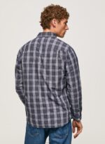 ⁦גברים 4N8XB1033 Pepe Jeans dulwich חולצה משובצת בכושר רגיל של lynwood⁩ – תמונה ⁦4⁩