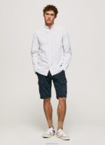 ⁦גברים 4N8XB1041 Pepe Jeans אוזי חולצת אוקספורד בכושר רגיל של לייטון⁩ – תמונה ⁦2⁩