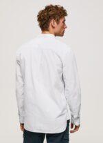 ⁦גברים 4N8XB1041 Pepe Jeans אוזי חולצת אוקספורד בכושר רגיל של לייטון⁩ – תמונה ⁦4⁩
