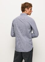 ⁦גברים 4N8XB1046 Pepe Jeans jarman חולצת פופלין משובצת למאר⁩ – תמונה ⁦4⁩