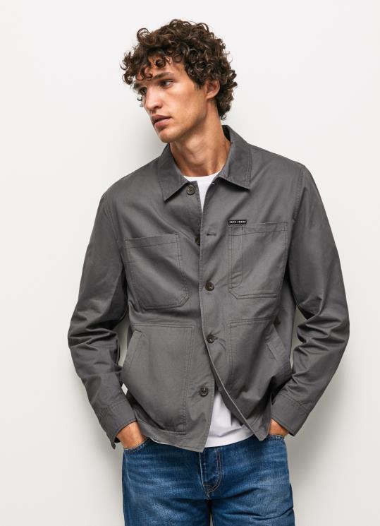 d792d791d7a8d799d79d_4n8xb1047_pepe_jeans_d7a9d798d795d7a3_d7a9d797d795d7a8_d797d795d79cd7a6d7aa_d790d7a8d799d792_d791d792d796d7.jpg גברים 4N8XB1047 Pepe Jeans שטוף שחור חולצת אריג בגזרה רגועה – תמונה 1