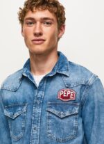 ⁦גברים 4N8XB1049 Pepe Jeans דֵנִים noah חולצת ג'ינס בכושר רגיל⁩ – תמונה ⁦3⁩