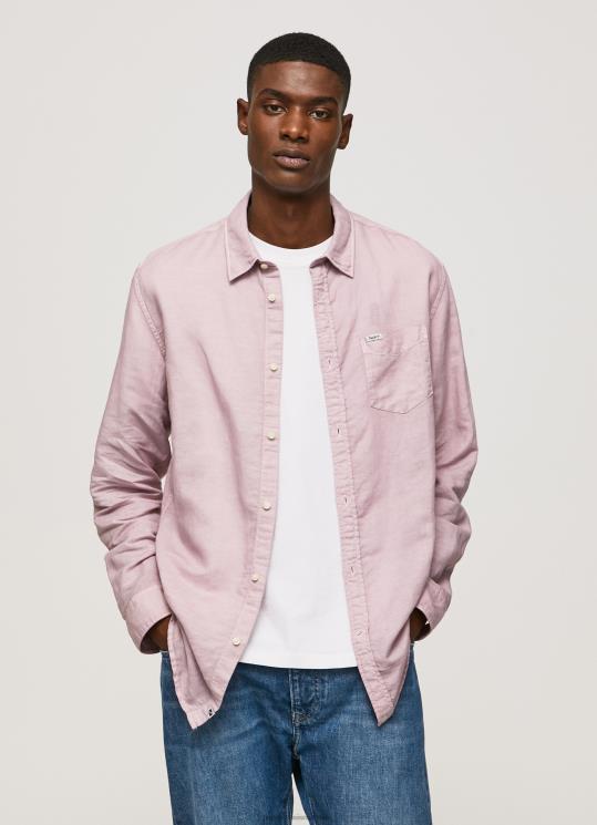 d792d791d7a8d799d79d_4n8xb1051_pepe_jeans_d795d7a8d795d793_d790d7a7d795d7a0d795d79ed799d7a7d794_d797d795d79cd7a6d7aa_d7a4d7a8d7a.jpg גברים 4N8XB1051 Pepe Jeans ורוד אקונומיקה חולצת פרקר עם שרוולים ארוכים – תמונה 1
