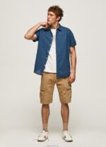⁦גברים 4N8XB1055 Pepe Jeans jarman חולצת פרקר עם שרוולים קצרים⁩ – תמונה ⁦2⁩