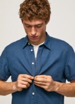 ⁦גברים 4N8XB1055 Pepe Jeans jarman חולצת פרקר עם שרוולים קצרים⁩ – תמונה ⁦3⁩