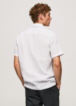 ⁦גברים 4N8XB1060 Pepe Jeans לבן חולצה עם שרוולים קצרים של lastingham⁩ – תמונה ⁦4⁩