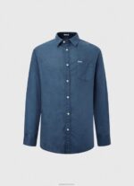 ⁦גברים 4N8XB1072 Pepe Jeans jarman חולצת פרקר עם שרוולים ארוכים⁩ – תמונה ⁦5⁩