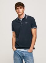 ⁦גברים 4N8XB1076 Pepe Jeans dulwich חולצת פולו פיקה עם לוגו רקום⁩ – תמונה ⁦3⁩