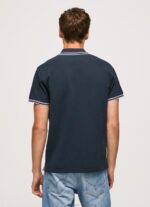 ⁦גברים 4N8XB1076 Pepe Jeans dulwich חולצת פולו פיקה עם לוגו רקום⁩ – תמונה ⁦5⁩
