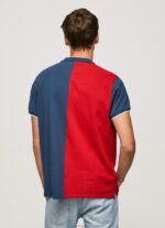 ⁦גברים 4N8XB1082 Pepe Jeans jarman חולצת פולו פיקה בצבע בלוק⁩ – תמונה ⁦4⁩