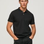 גברים 4N8XB1086 Pepe Jeans שָׁחוֹר חולצת טריקו עם לוגו