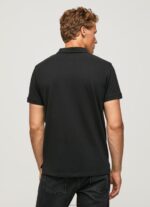 ⁦גברים 4N8XB1086 Pepe Jeans שָׁחוֹר חולצת טריקו עם לוגו⁩ – תמונה ⁦4⁩