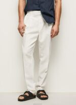 ⁦גברים 4N8XB1102 Pepe Jeans שֶׁנהָב מכנסי צ'ינו בהתאמה רגועה arrow⁩ – תמונה ⁦2⁩