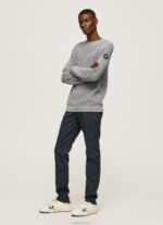 גברים 4N8XB1106 Pepe Jeans dulwich מכנסי צ'ינו בייסיק של סלואן