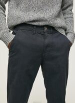⁦גברים 4N8XB1106 Pepe Jeans dulwich מכנסי צ'ינו בייסיק של סלואן⁩ – תמונה ⁦3⁩