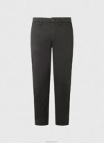 ⁦גברים 4N8XB1107 Pepe Jeans שָׁחוֹר מכנסי צ'ינו צ'רלי⁩ – תמונה ⁦5⁩