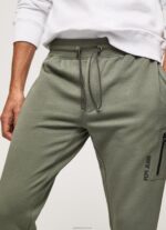 ⁦גברים 4N8XB1109 Pepe Jeans יְצִיקָה מכנסי ריצה אלסטיים במותן⁩ – תמונה ⁦3⁩