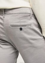 ⁦גברים 4N8XB1110 Pepe Jeans ארגנט מכנסי צ'ינו של ג'יימס דקים⁩ – תמונה ⁦4⁩