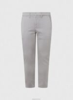 ⁦גברים 4N8XB1110 Pepe Jeans ארגנט מכנסי צ'ינו של ג'יימס דקים⁩ – תמונה ⁦5⁩