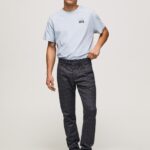 גברים 4N8XB1111 Pepe Jeans dulwich מכנסי צ'ינו בהתאמה רגילה של סטנלי