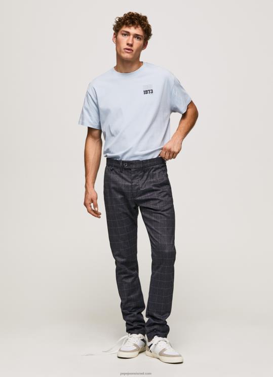 d792d791d7a8d799d79d_4n8xb1111_pepe_jeans_dulwich_d79ed79bd7a0d7a1d799_d7a6d799d7a0d795_d791d794d7aad790d79ed794_d7a8d792d799d79cd7.jpg גברים 4N8XB1111 Pepe Jeans dulwich מכנסי צ'ינו בהתאמה רגילה של סטנלי – תמונה 1