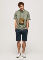 גברים 4N8XB1112 Pepe Jeans dulwich מכנסי קרגו קצרים של Jared