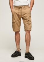 ⁦גברים 4N8XB1114 Pepe Jeans גָמָל מכנסי קרגו קצרים של Jared⁩ – תמונה ⁦2⁩