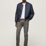 גברים 4N8XB1118 Pepe Jeans אפור מודרני ג'ינס רגיל מחודד