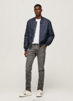 גברים 4N8XB1118 Pepe Jeans אפור מודרני ג'ינס רגיל מחודד