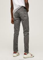 ⁦גברים 4N8XB1118 Pepe Jeans אפור מודרני ג'ינס רגיל מחודד⁩ – תמונה ⁦5⁩
