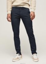 ⁦גברים 4N8XB1121 Pepe Jeans dulwich מכנסי צ'ינו של ג'יימס דקים⁩ – תמונה ⁦2⁩