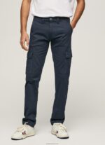 ⁦גברים 4N8XB1125 Pepe Jeans dulwich מכנסי צ'ינו בהתאמה רגילה של שון⁩ – תמונה ⁦2⁩