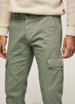 ⁦גברים 4N8XB1126 Pepe Jeans יְצִיקָה מכנסי צ'ינו בהתאמה רגילה של שון⁩ – תמונה ⁦3⁩