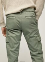 ⁦גברים 4N8XB1126 Pepe Jeans יְצִיקָה מכנסי צ'ינו בהתאמה רגילה של שון⁩ – תמונה ⁦5⁩