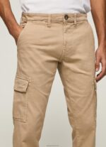 ⁦גברים 4N8XB1127 Pepe Jeans גָמָל מכנסי צ'ינו בהתאמה רגילה של שון⁩ – תמונה ⁦3⁩