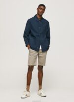 גברים 4N8XB1131 Pepe Jeans לֶתֶת מכנסי צ'ינו קצרים בגזרה צ'רלי