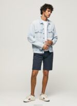 גברים 4N8XB1134 Pepe Jeans dulwich מכנסי צ'ינו קצרים מכותנה