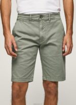 ⁦גברים 4N8XB1135 Pepe Jeans יְצִיקָה מכנסי צ'ינו קצרים מכותנה⁩ – תמונה ⁦3⁩