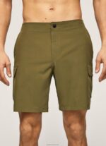 ⁦גברים 4N8XB1141 Pepe Jeans חאקי הרווארד מכנסי בגד ים של fergus cargo⁩ – תמונה ⁦5⁩