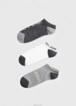 גברים 4N8XB1144 Pepe Jeans רַב 3 חבילות גרבי קרסול