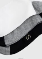 ⁦גברים 4N8XB1147 Pepe Jeans שָׁחוֹר 3 חבילות גרבי קרסול⁩ – תמונה ⁦2⁩