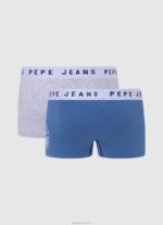 ⁦גברים 4N8XB1148 Pepe Jeans אוזי בוקסר מוצק tk 2 חבילות⁩ – תמונה ⁦2⁩