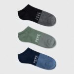 גברים 4N8XB1153 Pepe Jeans רַב 3 חבילות גרבי קרסול