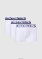 ⁦גברים 4N8XB1161 Pepe Jeans שָׁחוֹר 3 קופסאות כותנה נמתחות⁩ – תמונה ⁦4⁩
