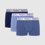 גברים 4N8XB1162 Pepe Jeans אוזי 3 קופסאות כותנה נמתחות